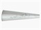 Плинтус ГЛАНЦЕПОЛ потолочный GP-14 Silver 100*80 (1уп-16шт) - фото 87252