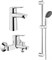 Набор смесителей GROHE Start Edge 3 в 1 ПРОМО (для ванны, раковины, ручной душ) 120210 - фото 87852