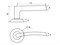 Комплект ФЗ для установки двери SET 01-C 100 2H SN - фото 88129