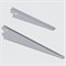 U-держатель T 220mm MIT LOCH weiss 10201-00008 - фото 88760