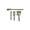 Набор MAKO кистей 4шт SET4L - фото 88996
