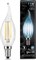 Лампа Gauss LED Filament Свеча на ветру E14 11W 750lm 4100K - фото 92759