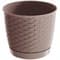 Горшок цветочный RATOLLA ROUND мокка DRLO220-7529U - фото 9485