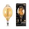Лампа GAUSS LED Filament BT180 8W 620Lm E27 2400К golden flexible 152802008 - фото 95692