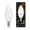 Лампа Gauss LED Candle E14 6,5W 100-240V 3000K 1/10/50 103101107 - фото 95927