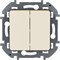 Выключатель LEGRAND INSPIRIA 2кл слоновая кость 673621 - фото 96075