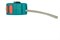 Рулетка TOTAL 3*16mm двойная кнопка ABS TMT126331M - фото 96431