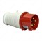 Вилка SIRIUS IP44 015 3P+PE+N 16A 380B - фото 96743