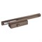 Доводчик NOTEDO дверной DC-075 SL+HO BROWN со скользящей тягой, с фикс. до 70 кг (10) - фото 97130