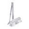 Доводчик NOTEDO дверной DC-100 SILVER 120кг легкий характер (10) - фото 97135