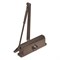 Доводчик NOTEDO дверной DC-150  BROWN 100-160кг коричневый (10) - фото 97137
