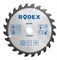 Диск RODEX по дереву с крупными зубьями 230*40T 22,2мм RTS40230 - фото 98163