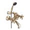 Смеситель RUBINETA V-1 Cross (Br) для ванны V10S96 - фото 9980